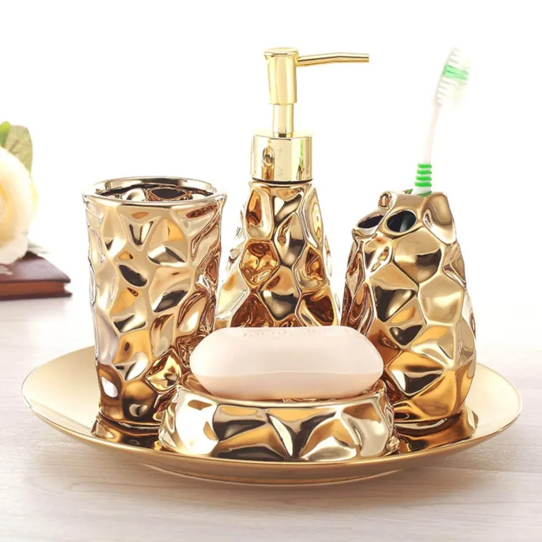 Luxury Home Decor Set - Opulent Oasis Collection