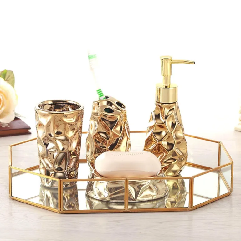 Luxury Home Decor Set - Opulent Oasis Collection
