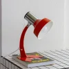 Macaron Glass Lamp – Orange Iron Table Lamp
