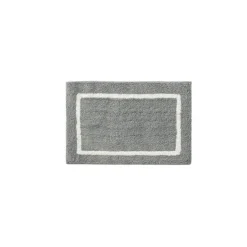 Madivelle Reversible High Pile Bath Rug – Modern Tufted Microfiber