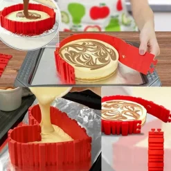 Magische Silikon-Kuchenform – Backformen mit mehreren Formen