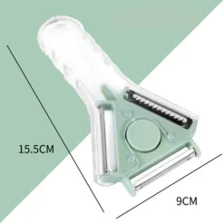 Magischer Gemüseschäler mit mehreren Klingen, dreieckig