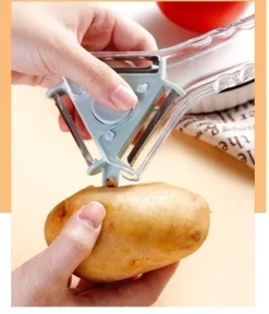 Magischer Gemüseschäler mit mehreren Klingen, dreieckig