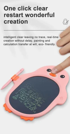 Magisches Zeichentablett für Kinder mit Cartoon-Motiven – Digitales Schreibpad