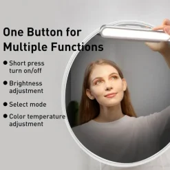 Magnetic Dimmable USB Night Lamp - Adjustable Hanging Light