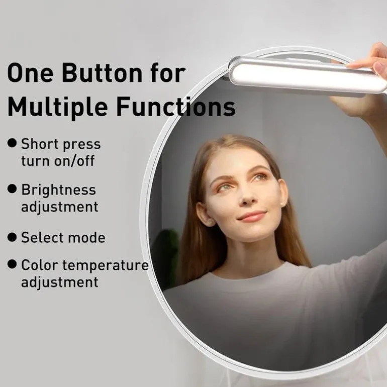 Magnetic Dimmable USB Night Lamp - Adjustable Hanging Light