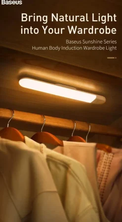 Magnetic LED Motion Sensor Strip Lights - Removable Night Lighting