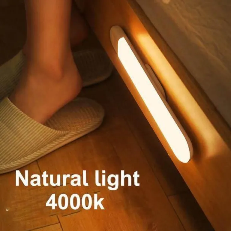 Magnetic LED Motion Sensor Strip Lights - Removable Night Lighting