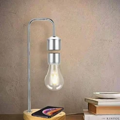 Magnetic Levitating Desk Lamp - Wireless Floating Bulb Light