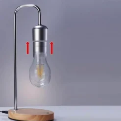 Magnetic Levitating Desk Lamp - Wireless Floating Bulb Light