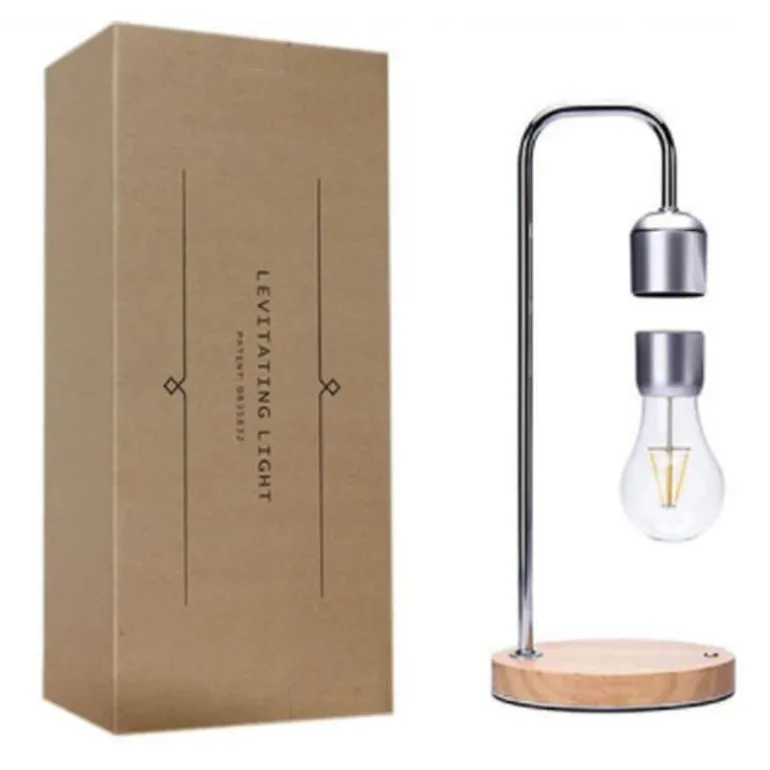 Magnetic Levitating Desk Lamp - Wireless Floating Bulb Light