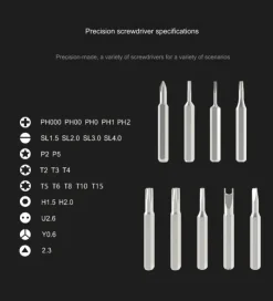 Magnetic Precision Screwdriver Set - Tools for Repair and DIY