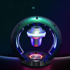 Magnetisch schwebende Lautsprecherlampe – Schwebendes Bluetooth-Nachtlicht