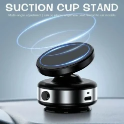 Magnetische Autotelefonhalterung - Starke Vakuum-Saughalterung