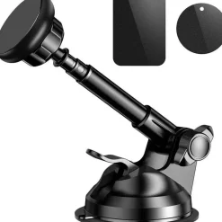 Magnetische Autotelefonhalterung - Armaturenbretthalterung mit langem Griff