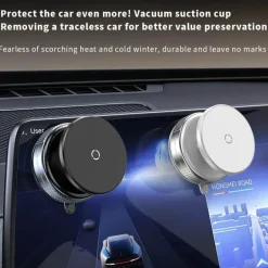 Magnetische Autotelefonhalterung - Rotierendes Vakuumdesign