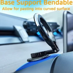 Magnetische Autotelefonhalterung - Sichere Laufwerkshalterung aus Metall