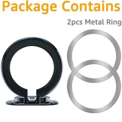 Magnetische Autotelefonhalterung - Sichere Laufwerkshalterung aus Metall