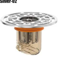 Magnetische Badezimmersieb-Abdeckung – selbstschließender Abflussschutz gegen Gerüche