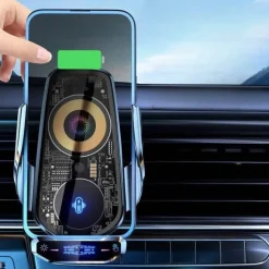 Magnetische kabellose Autotelefonhalterung - Automatische Ladehalterung