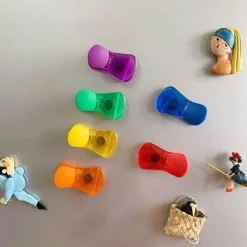 Magnetische Lebensmittelverschlussklammern - Notizhalter für den Kühlschrank