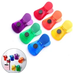 Magnetische Lebensmittelverschlussklammern - Notizhalter für den Kühlschrank