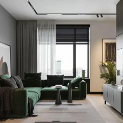 Magnetische Schienenbeleuchtung - Wandmontiertes schwarzes System