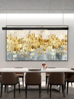 Magnetische Schienenbeleuchtung - Wandmontiertes schwarzes System