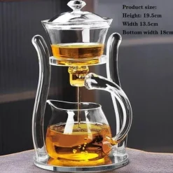 Magnetische Teekanne im Vintage-Stil – Elegantes Retro-Küchendekor