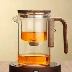 Magnetische Teetrennkanne mit einem Klick - Easy Brew Kettle