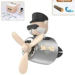 Magnetischer Auto-Lufterfrischer – Pilotentier-Design