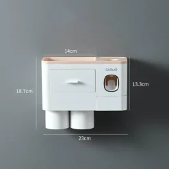 Magnetischer Badezimmer-Organizer – platzsparende Aufbewahrungslösung zur Wandmontage