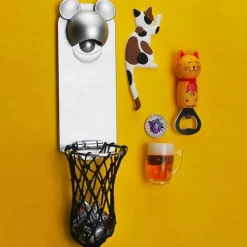 Magnetischer Basketball-Flaschenöffner für den Kühlschrank