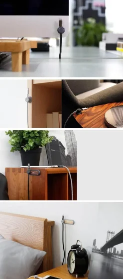 Magnetischer Kabel-Organizer – Einfach zu verwendender Kabelhalter