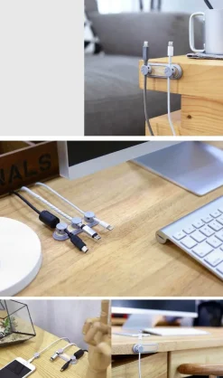 Magnetischer Kabel-Organizer – Einfach zu verwendender Kabelhalter