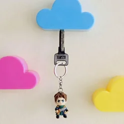 Magnetischer Schlüsselhalter für die Wand – Aufbewahrungslösung im Cloud-Design