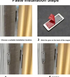 Magnetischer Schrank-Organizer – ultradünn, starker Halt