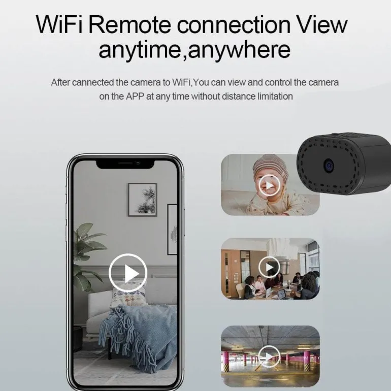 Magnetischer Tag- und Nacht-Mini-Wireless-Cam-IP-Recorder