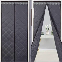 Magnetischer Türvorhang - Winddichte Schallschutzabdeckung