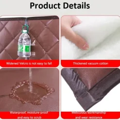 Magnetischer Türvorhang - Winddichte Schallschutzabdeckung