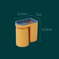 Magnetischer Zahnbürstenhalter – Badezimmer-Organizer zur Wandmontage