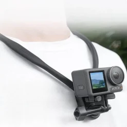 Magnetisches, am Hals montiertes Action-Kamera-Zubehör – Silikonhalterung