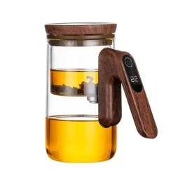 Magnetisches automatisches Teezubereiter-Set – Aufbrühen mit Filter