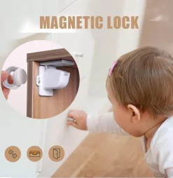 Magnetisches Baby-Sicherheitsschloss – Unsichtbare Kindersicherungslösung
