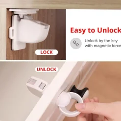 Magnetisches Baby-Sicherheitsschloss – Unsichtbare Kindersicherungslösung