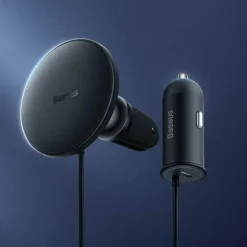 Magnetisches kabelloses Autoladegerät - 2-in-1-Telefonständerhalter