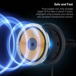 Magnetisches kabelloses Autoladegerät - 2-in-1-Telefonständerhalter