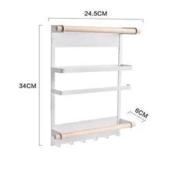 Magnetisches Küchen-Organizer-Regal – clevere, platzsparende Aufbewahrungslösung
