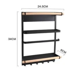 Magnetisches Küchen-Organizer-Regal – clevere, platzsparende Aufbewahrungslösung