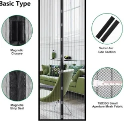 Magnetisches Moskitonetz – Freihändiger automatischer Insektenschutz